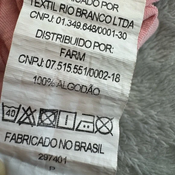 Farm Rio x Smiley T-Shirt Pink/Coral Size Small - Picture 11 of 13